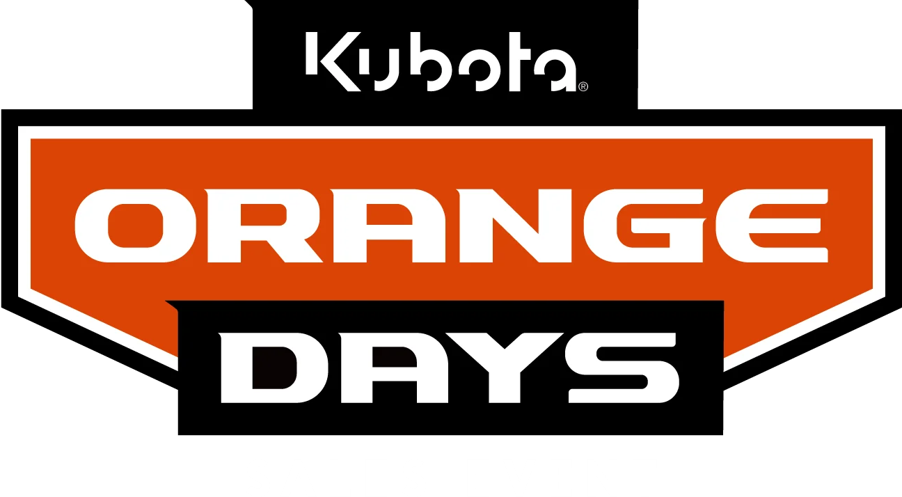 Kubota Orange Days Sales Event Logo