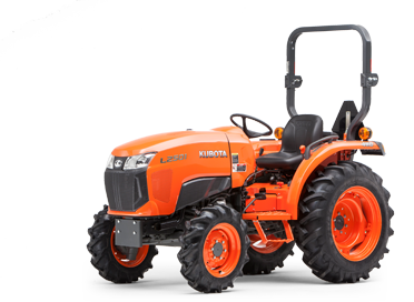 mid-size Kubota tractor