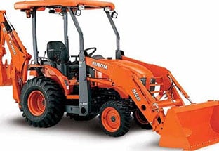 Kubota loader backhoes